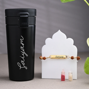 Personalized Rudraksh Rakhi with Flask
