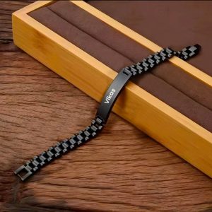 Metallic Rakhi Black