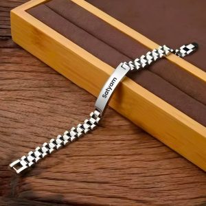 Metallic Rakhi Silver