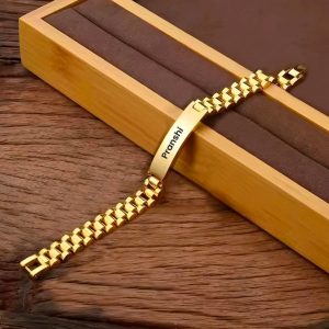 Metallic Rakhi Gold