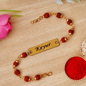 Rudraksha Bracelet Rakhi