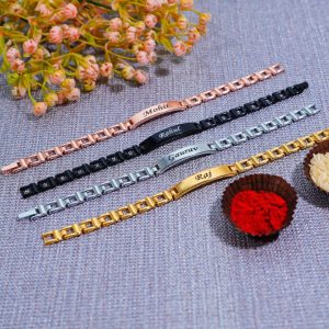 Customized Name Bracelet Rakhi