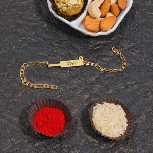 Customised Cricket Rakhi for Brother