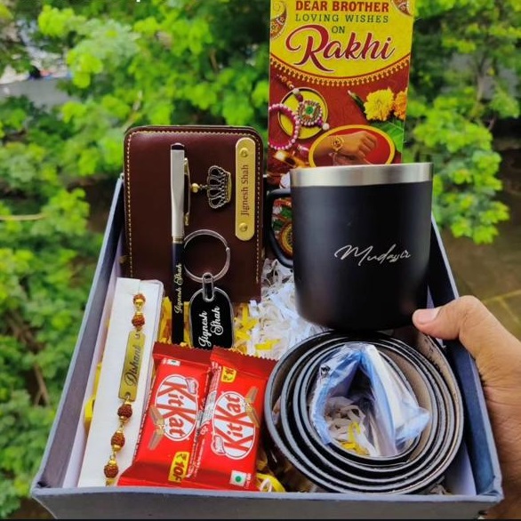 Personalized Rakhi Hamper Combo Personalized Rakhi Hamper Combo