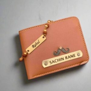 Customized Rakhi and Customized Wallet Combo