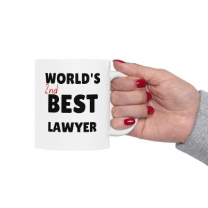 World's 2nd Best Lawyer Travel Mug