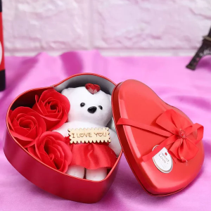 Red Heart Shape Love Box