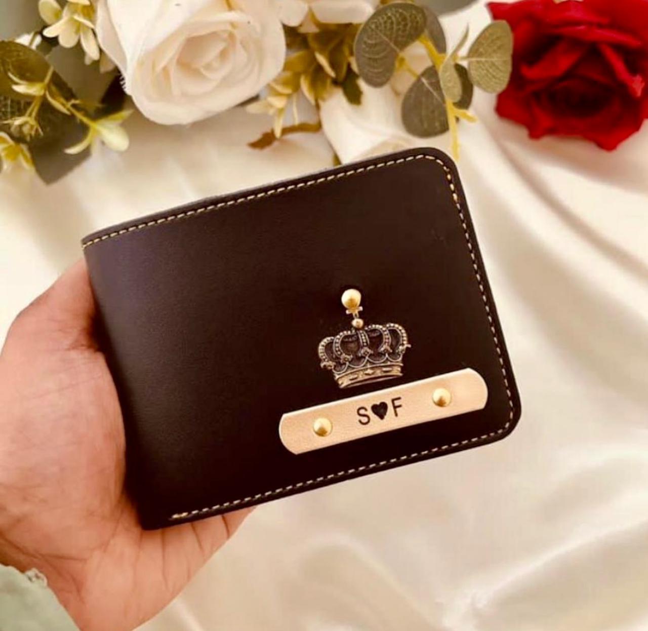 Faux Leather Wallet Black Faux Leather Wallet Black