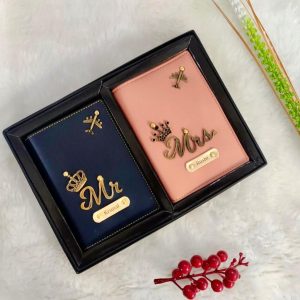 Couple Passport Cover