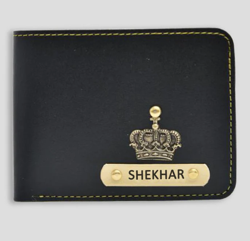 Faux Leather Wallet (Black) Faux Leather Wallet (Black)