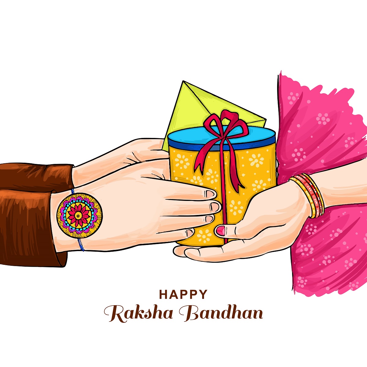 Customised & Personalised Rakhi Gifts in Ahmedabad