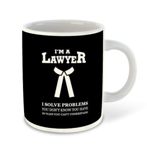 Advocate Lawyer Customised Mug